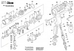 Bosch 0 607 661 509 250 WATT-SERIE Pulse Wrench Spare Parts